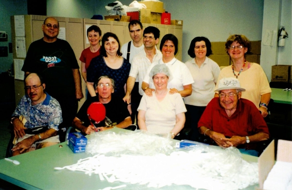 Groupe de personnes chez Main-Forte Montréal